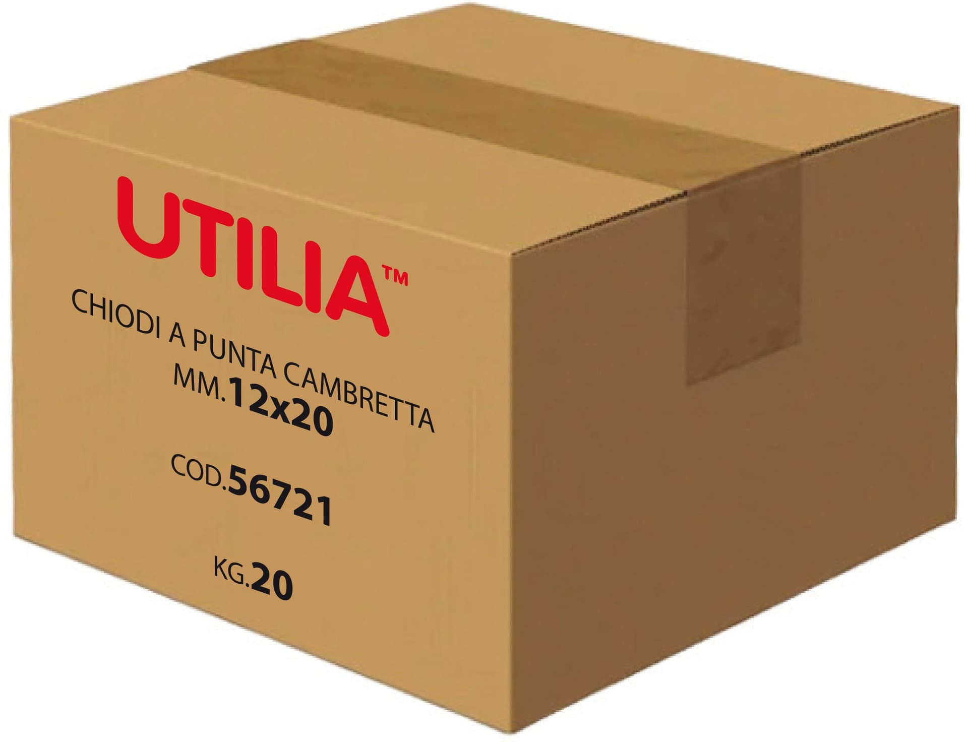 Utilia Chiodo A Punta Cambretta Mis. 16X30 Mm. 5.00 Kg in Reti di acciaio zincato BricoGo - Marano di Napoli, commercioVirtuoso.it