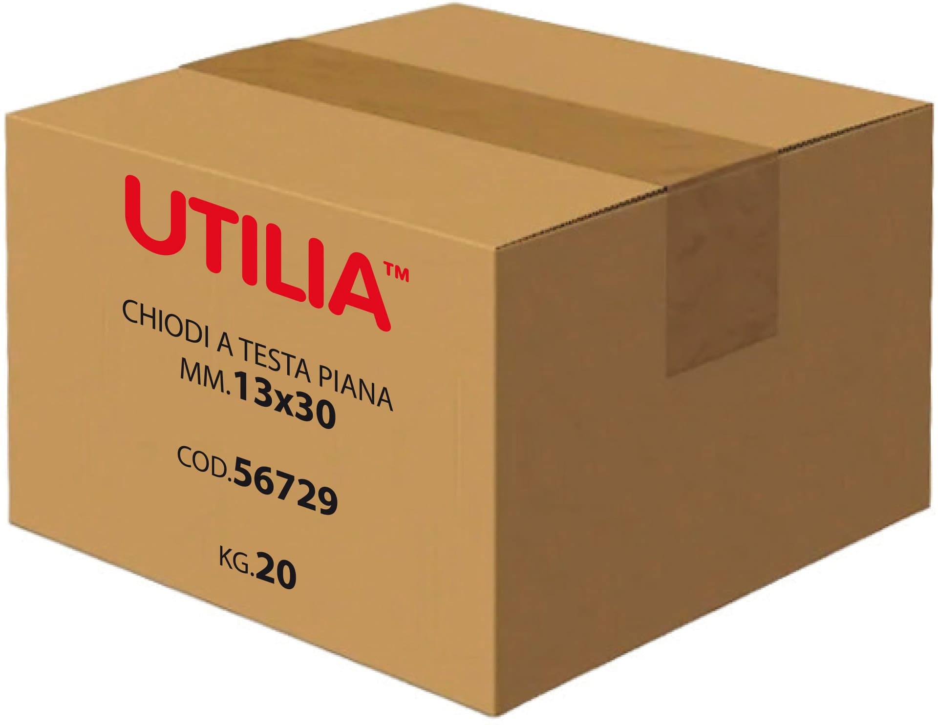 Utilia Chiodo A Testa Piana Mis. 7X20 Mm. 5.00 Kg in Chiodi BricoGo - Marano di Napoli, commercioVirtuoso.it