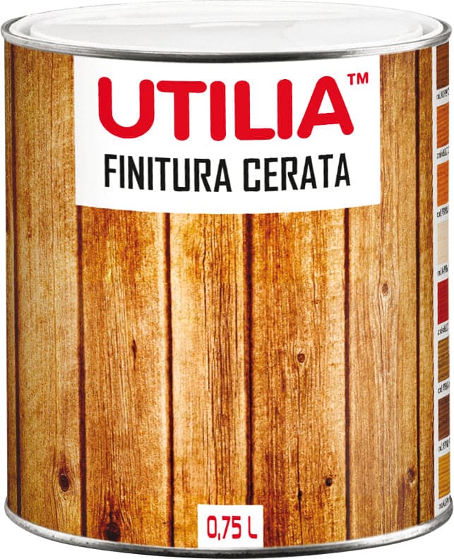 Finitura Cerata Ml. 750 Quercia 6 Pezzi Utilia
