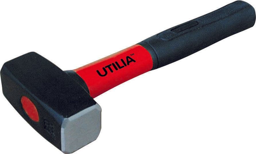 Mazzetta per Muratore Manico in Fibra di Vetro Gr. 800 Utilia