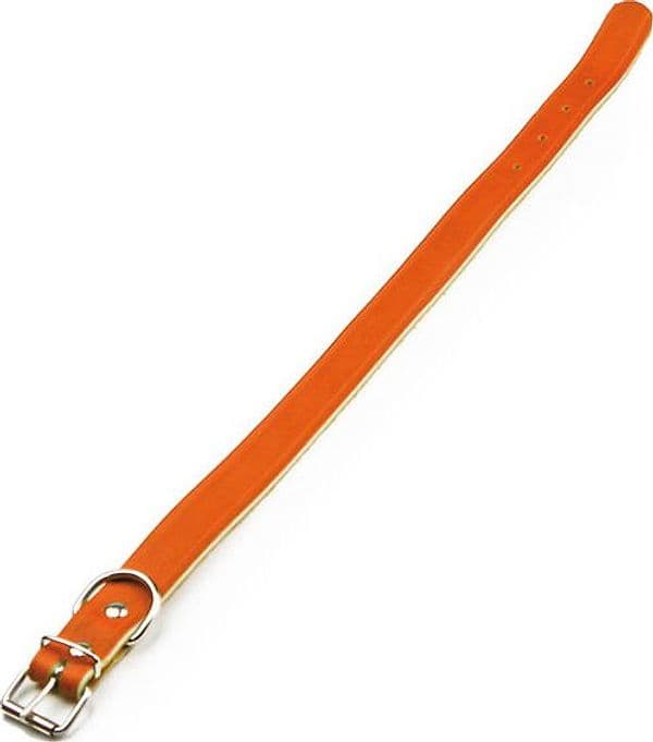 Colore Lare in Cuoio di Bufalo Cm 41 x 1 6 Colore Arancione 6 Pezzi Utilia