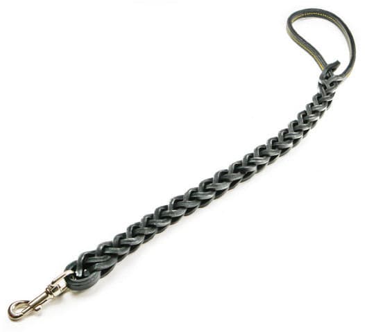 Guinzaglio in Cuoio Tripla Treccia Cm 75 Colore Assortiti Utilia Pet