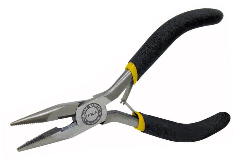 Pinza a Becchi ½ Tondi Diritti Professionale Mm 120 6 Pezzi Utilia