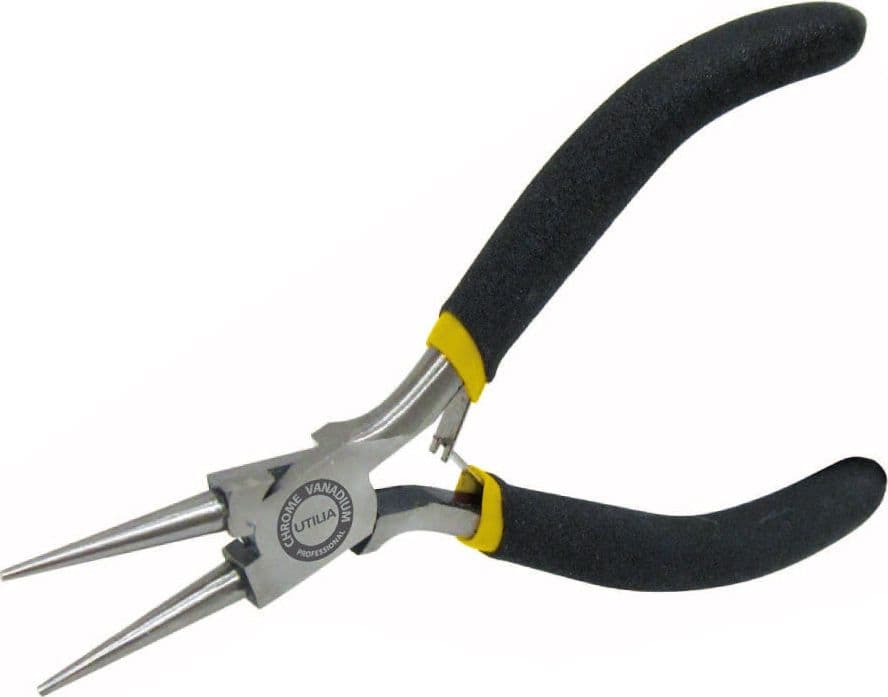Pinza a Becchi Tondi Professionale Mm 120 6 Pezzi Utilia