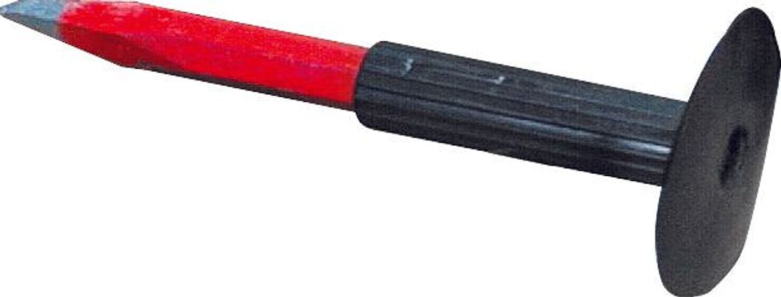 Scalpello a Punta con Paramano Mm 350 x 16 5 Pezzi Utilia