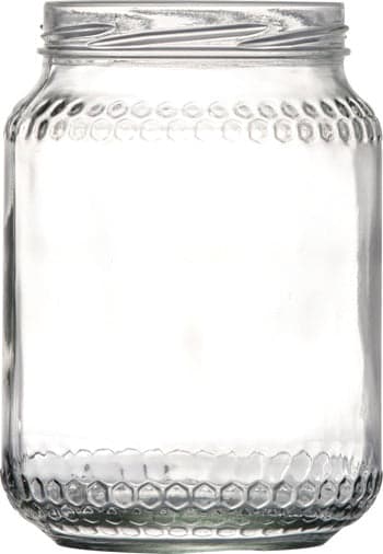VASO VETRO PER ALIMENTI MIELE Imboccatura Ø mm. 82 cc. 780 12.00 pz