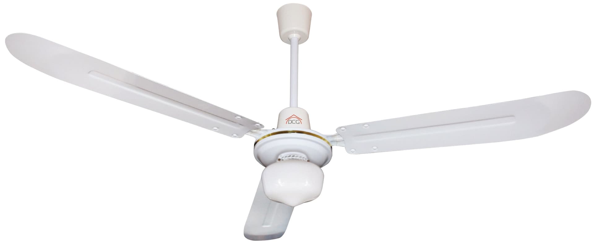Ventilatore da Soffitto con 3 Pale in Metallo con Luce 60 W Ø Cm 140