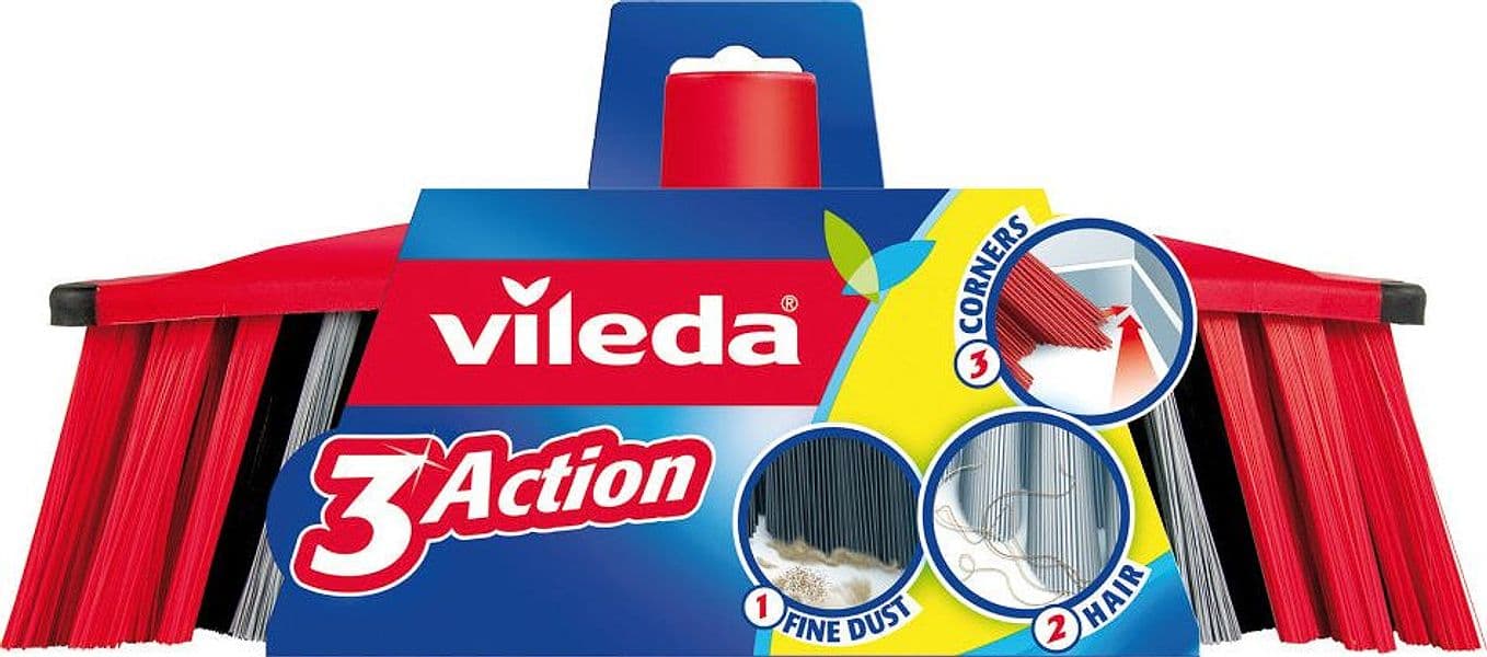 Scopa 3ACTION Cm 30 6 Pezzi Vileda