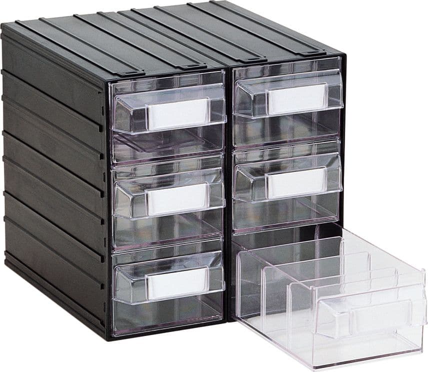 Cassettiera Componibile Puma 206 T 6 Cassetti Mm 234 x 260X234 H Vipa