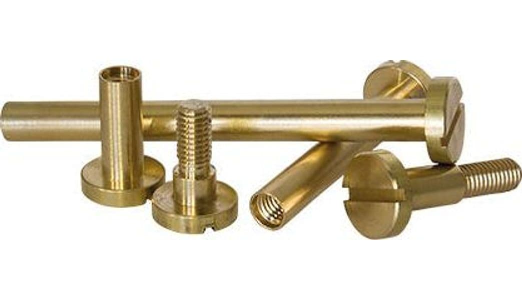 Vite a Cannocchiale in Ottone Ø 6 x 50 mm 100 Pezzi