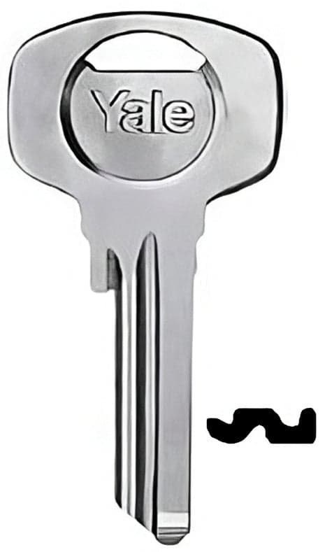Chiave Grezza per Cilindri Y210 6 Perni 5 Pezzi Yale
