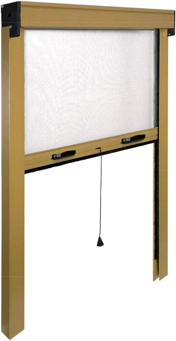 ZANZARIERA VERTICALE IN KIT col. Bronzo cm.100x240