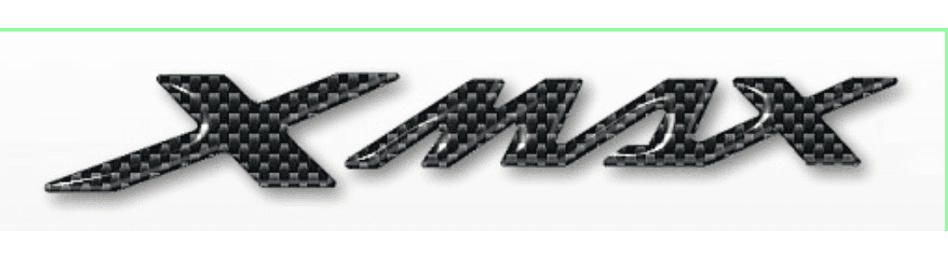 2 ADESIVI/STICKERS 3D SCRITTA XMAX compatibili per SCOOTER YAMAHA X MAX 2010-2024 in Decalcomanie adesivi e magneti LabelBike - Bibbiano, commercioVirtuoso.it