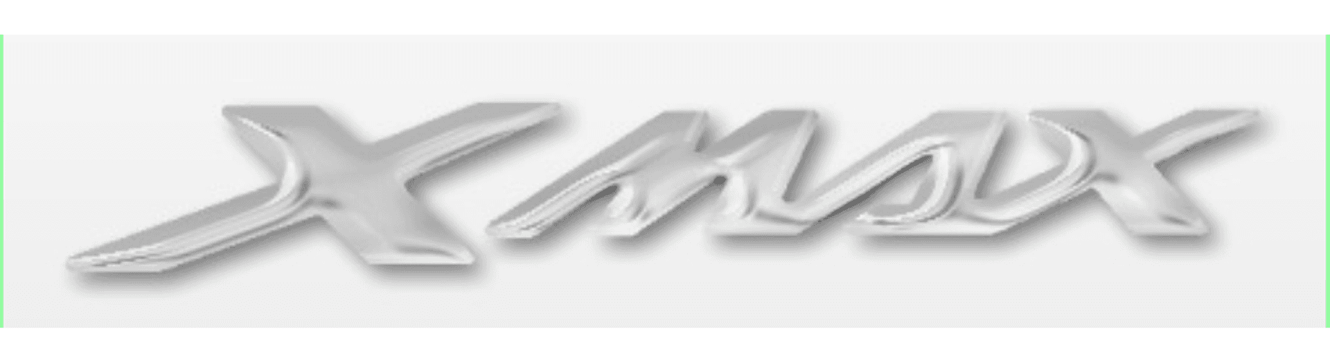 2 ADESIVI/STICKERS 3D SCRITTA XMAX compatibili per SCOOTER YAMAHA X MAX 2010-2024 in Decalcomanie adesivi e magneti LabelBike - Bibbiano, commercioVirtuoso.it