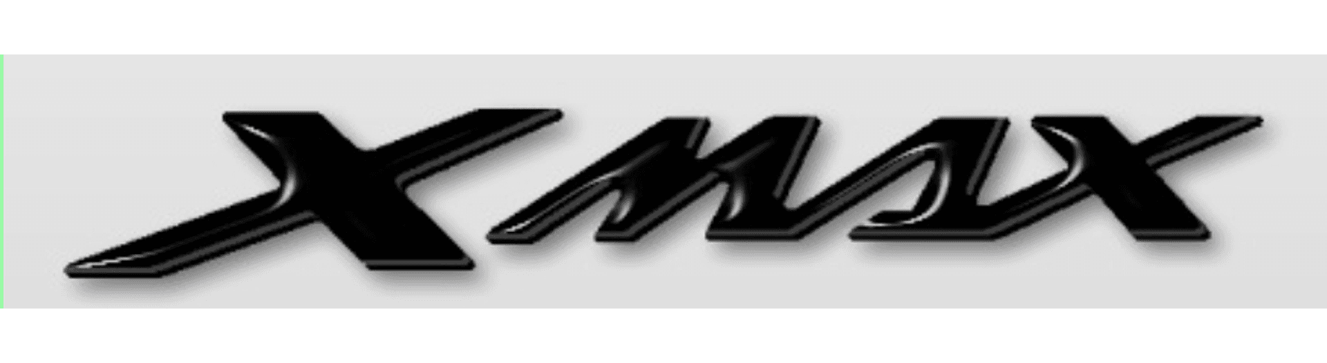 2 ADESIVI/STICKERS 3D SCRITTA XMAX compatibili per SCOOTER YAMAHA X MAX 2010-2024 in Decalcomanie adesivi e magneti LabelBike - Bibbiano, commercioVirtuoso.it