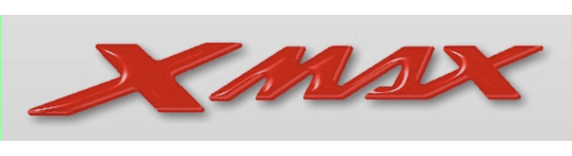 2 ADESIVI/STICKERS 3D SCRITTA XMAX compatibili per SCOOTER YAMAHA X MAX 2010-2024 in Decalcomanie adesivi e magneti LabelBike - Bibbiano, commercioVirtuoso.it