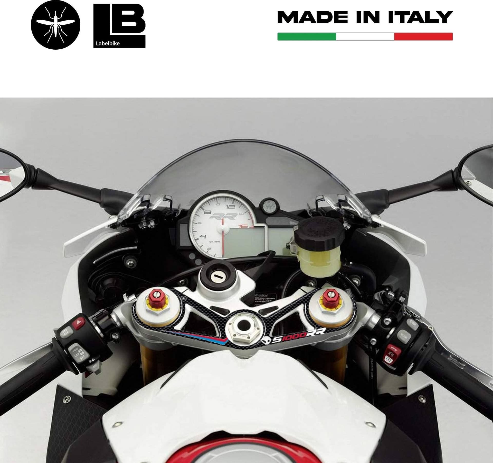 KIT S1000 RR 3 ADESIVI 3D PROTEZIONI COMPATIBILI CON MOTO BMW S1000RR 2009-2011 in Decalcomanie adesivi e magneti LabelBike - Bibbiano, commercioVirtuoso.it