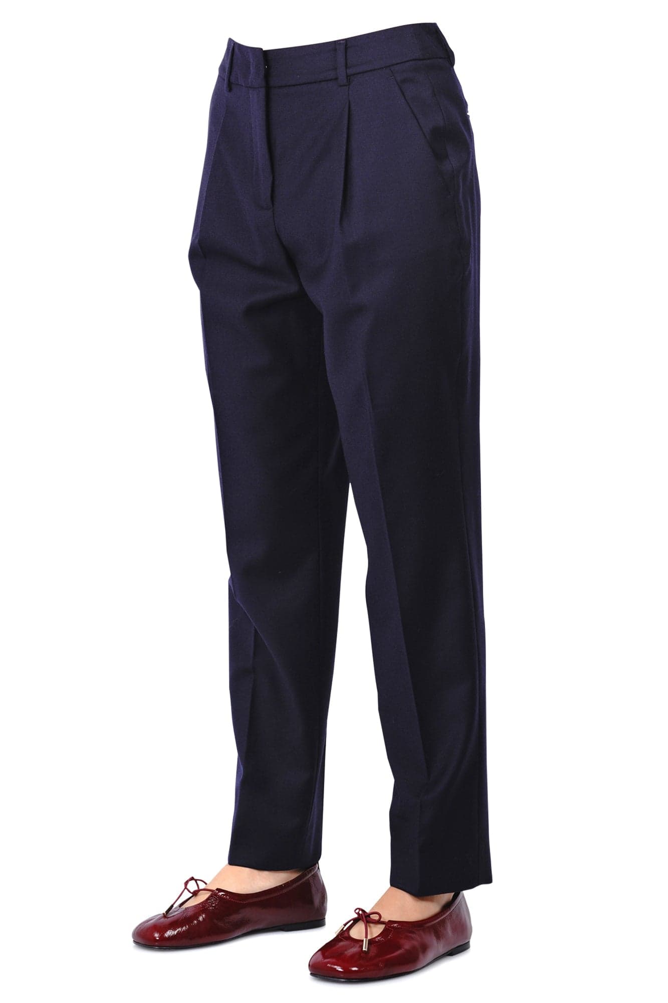 WEEKEND MAXMARA Weekend MaxMara - Pantalone - 460929 - Blu da donna in Pantaloni Drestige - Casamassima, commercioVirtuoso.it