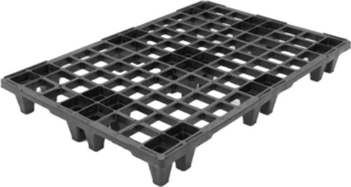Pallet In Plastica (Ppr), Bancale Mis. 800 L X 1200 P X 138 H Mm, Piano Forato, Portata Statica 1600 Kg, Portata Dinamica 900 Kg in Altri ricambi per lavatrici BricoGo - Marano di Napoli, commercioVirtuoso.it