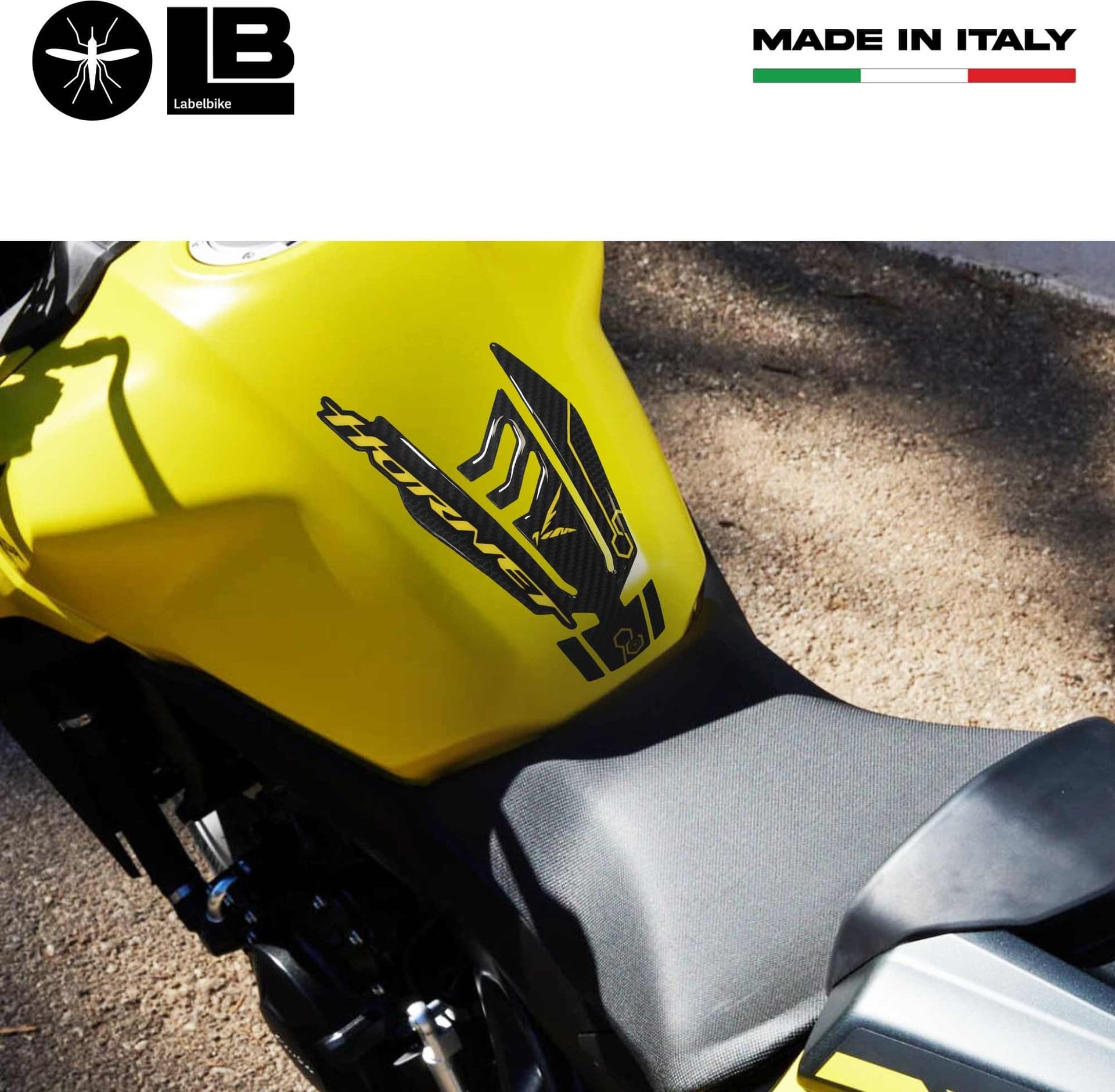 Adesivo Protezione Gel 3D Paraserbatoio moto compatibile con Honda Hornet 2023-2024 in Decalcomanie adesivi e magneti LabelBike - Bibbiano, commercioVirtuoso.it