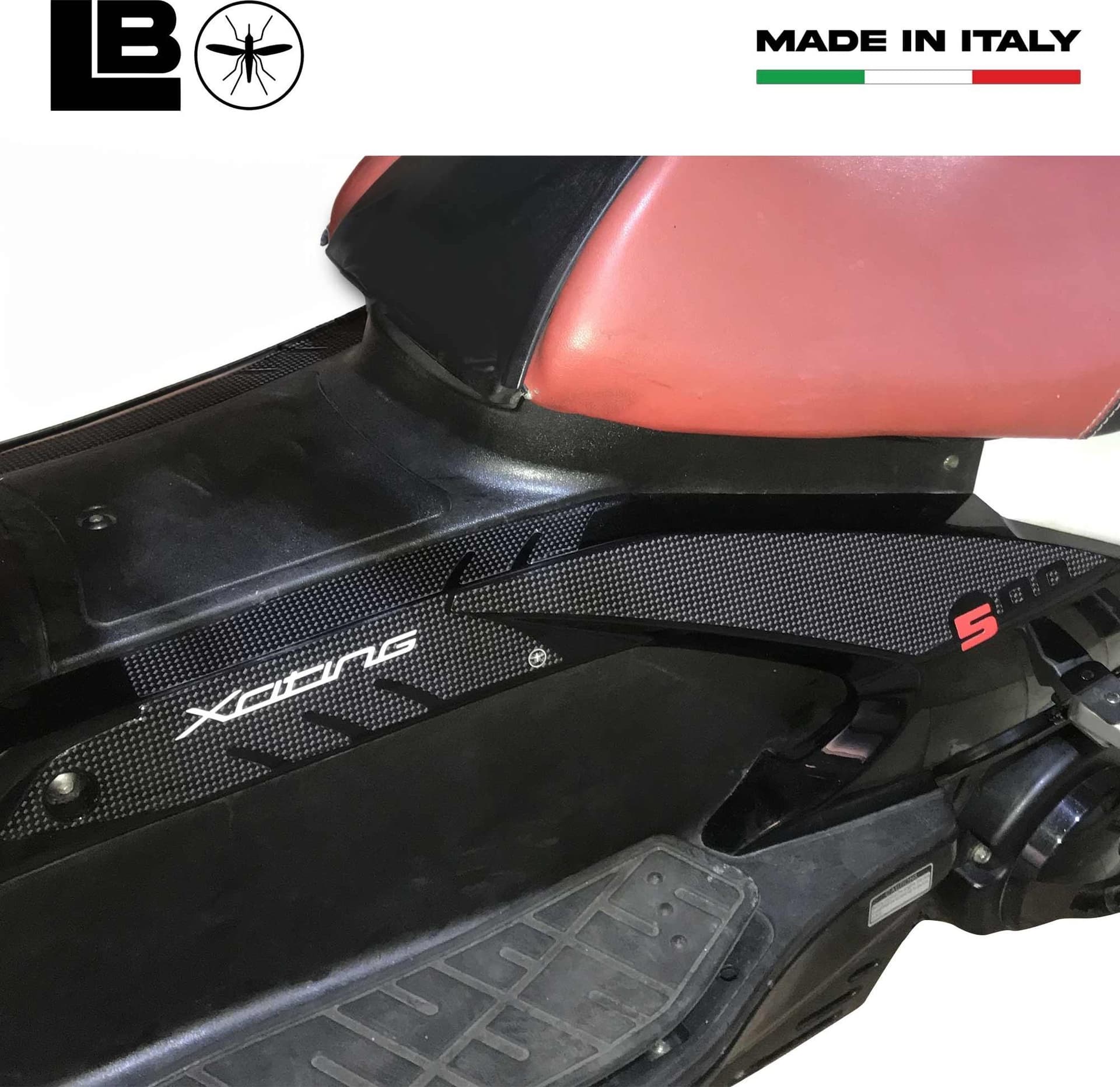 KIT BOOMERANG ADESIVI 3D per Scooter XCITING 500 PROTEZIONI compatibili KYMCO in Decalcomanie adesivi e magneti LabelBike - Bibbiano, commercioVirtuoso.it