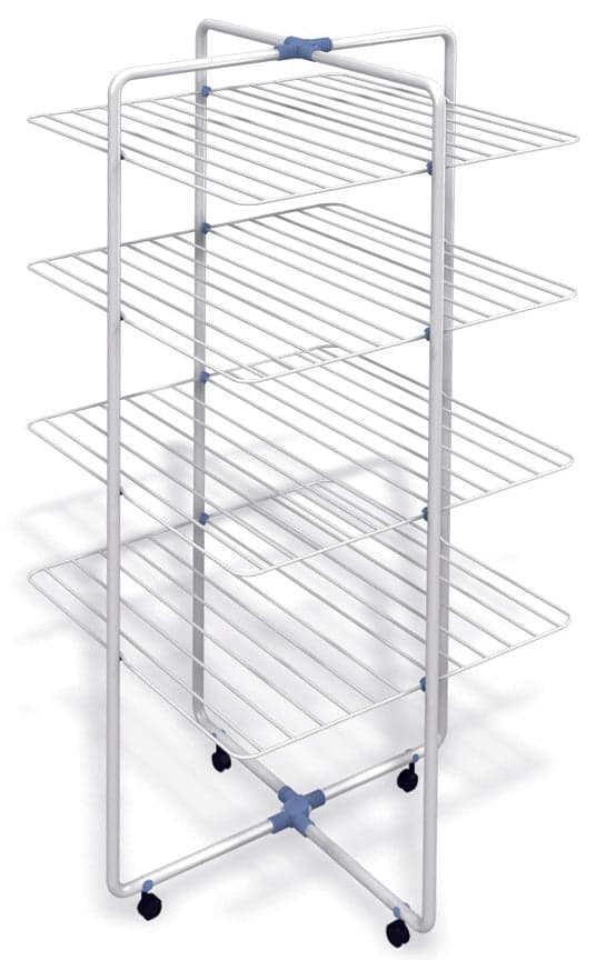 Gimi STENDIBIANCHERIA A TORRE VIP 4 PIANI cm. 70,5x70,5x168 h Stenditura mt. 40