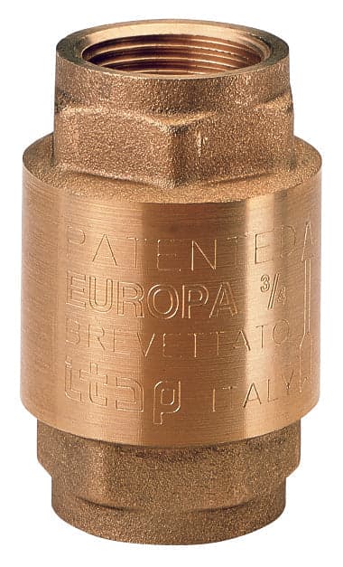 Itap VALVOLA DI RITEGNO IN OTTONE EUROPA Art. 100 mis. 2 2.00 pz