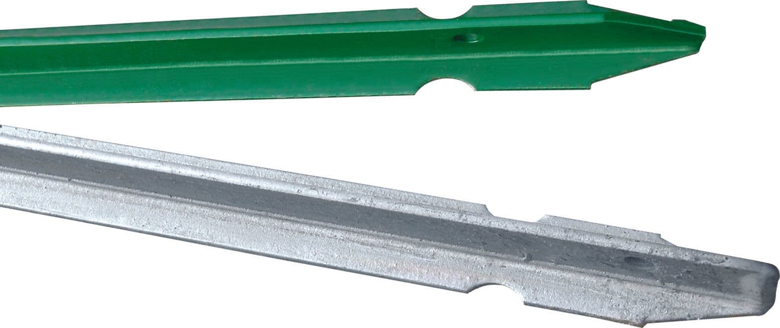 Paletto per Recinzioni Zincato H Cm 175 mm 30 x 30X3 10 Pezzi