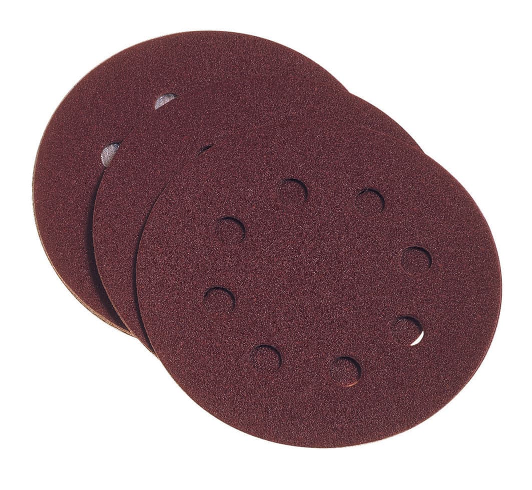Set Dischi Abrasivi con Velcro 10 Pezzi. ART.349.40 Ø Mm 115 Grana 120