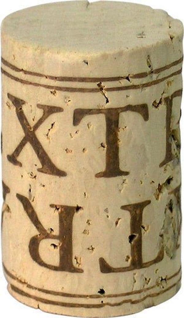 Tappo in Sughero Etichetta Rossa Mm 30 x 40 PZ.100
