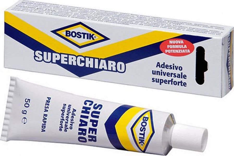 Colore La Bostik Superchiaro Gr. 50 12 Pezzi Uhu Bison