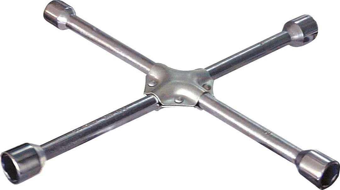Chiave a Croce per Autovetture Mm 17 x 19X21X23 Utilia