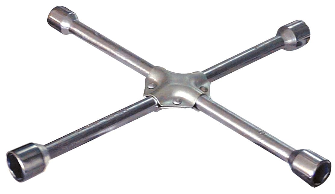 Chiave a Croce per Autovetture Mm 17 x 19X21X23 Utilia