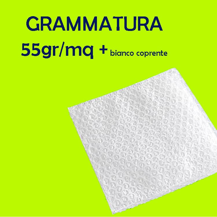 Busta Pluriball Imballaggio Ideale Per Traslochi E Spedizioni 250 X 200 Mm 55Gr/Mq Hd Bianco Coprente in Buste imbottite BricoGo - Marano di Napoli, commercioVirtuoso.it