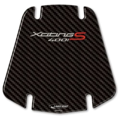 ADESIVO 3D Protezione borchia Sella compatibile per Kymco XCITING S 400i 2018-23 in Decalcomanie adesivi e magneti LabelBike - Bibbiano, commercioVirtuoso.it