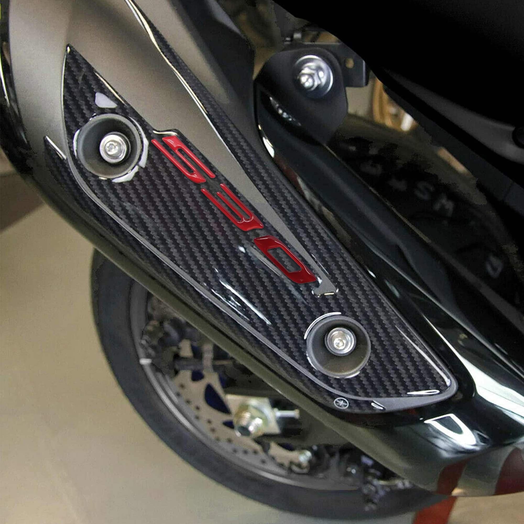 ADESIVO 3D PROTEZIONE MARMITTA 530 SCARICO Compatibile per YAMAHA TMAX 2017-2019 in Decalcomanie adesivi e magneti LabelBike - Bibbiano, commercioVirtuoso.it