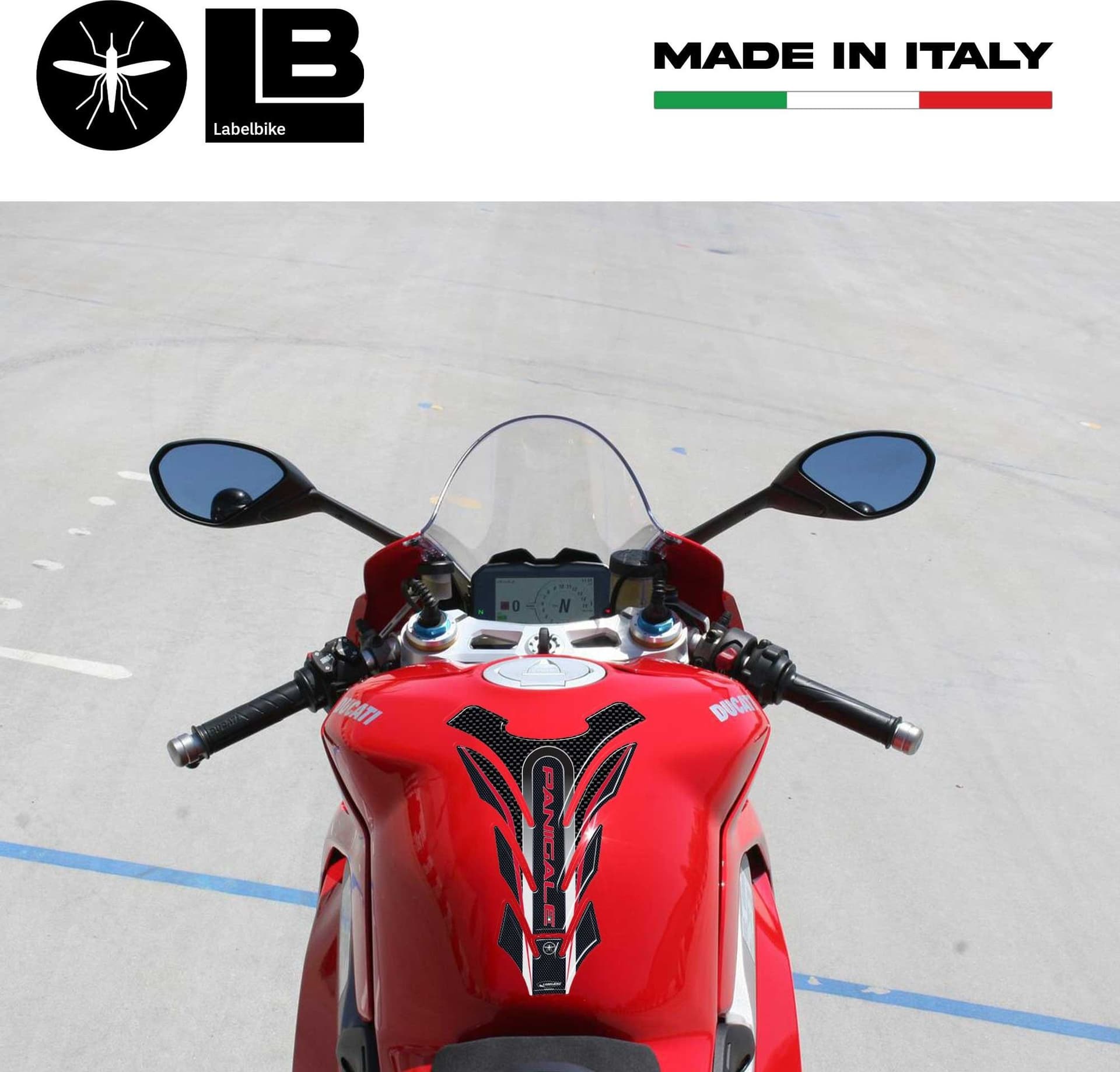 kit in resina 3D adesivi moto compatibili con DUCATI PANIGALE 2012 - 2017 in Decalcomanie adesivi e magneti LabelBike - Bibbiano, commercioVirtuoso.it