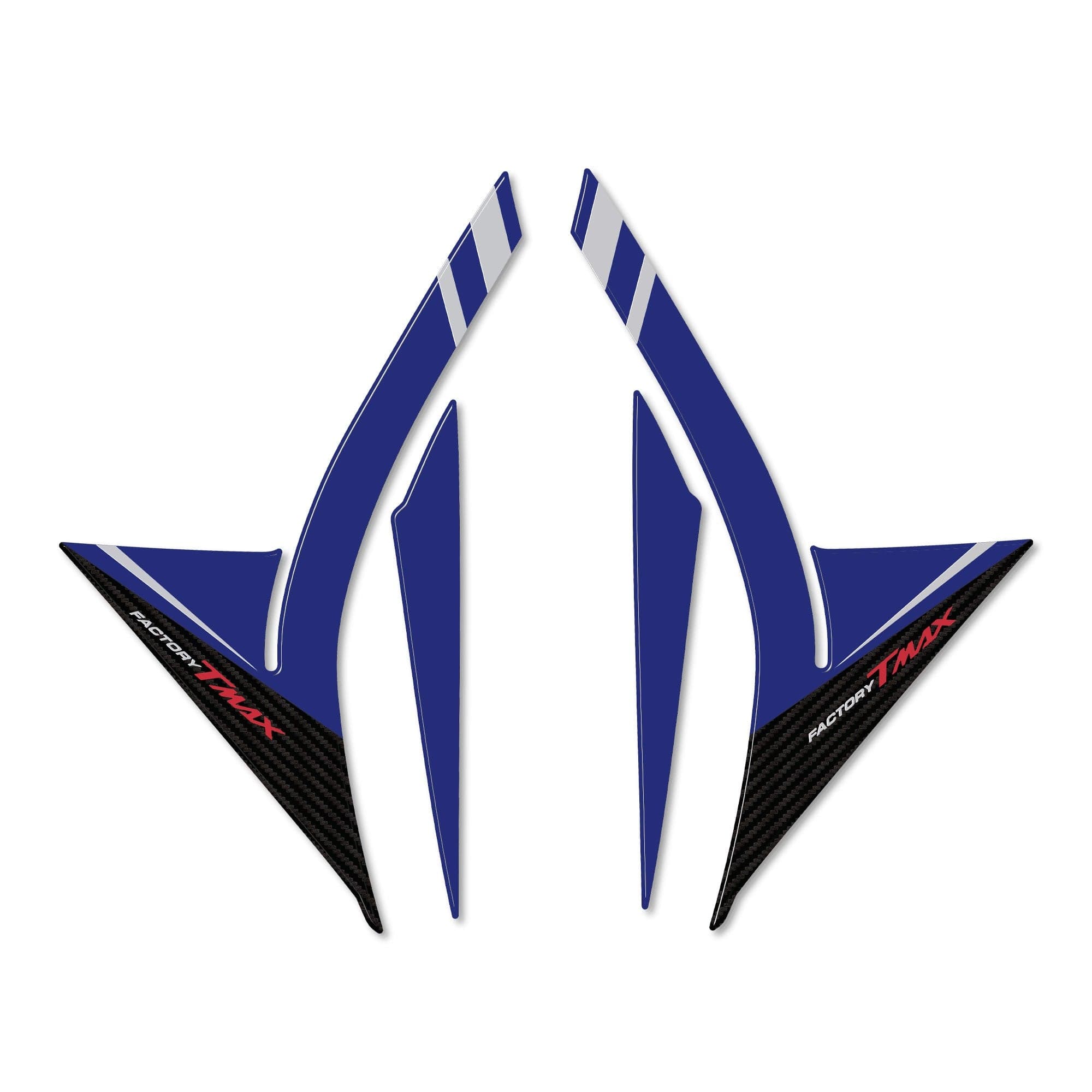 Kit ADESIVI in gel 3D ERGAL compatibili per carena Scooter YAMAHA TMAX 530 2017-2019 in Decalcomanie adesivi e magneti LabelBike - Bibbiano, commercioVirtuoso.it