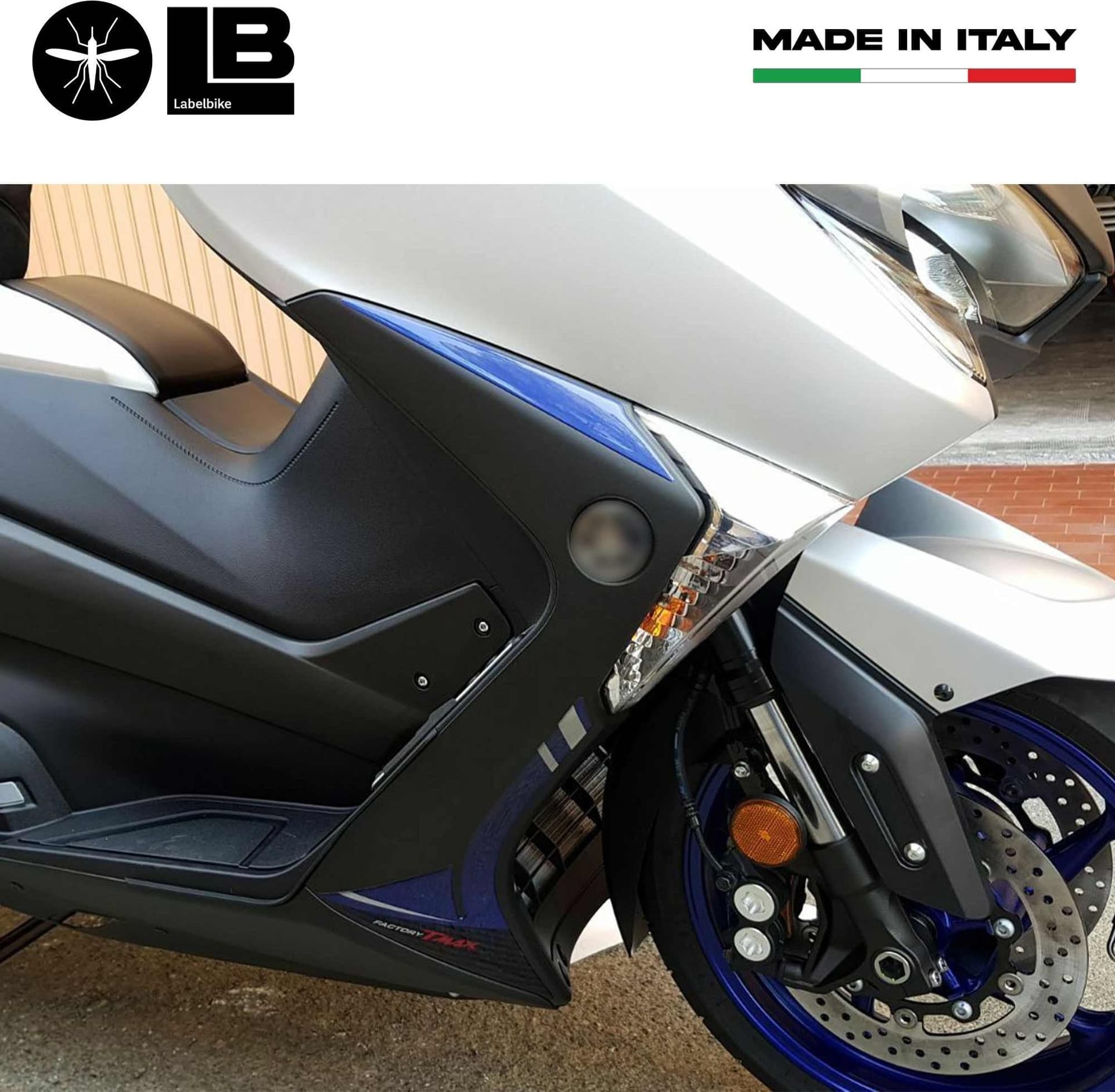 Kit ADESIVI in gel 3D ERGAL compatibili per carena Scooter YAMAHA TMAX 530 2017-2019 in Decalcomanie adesivi e magneti LabelBike - Bibbiano, commercioVirtuoso.it