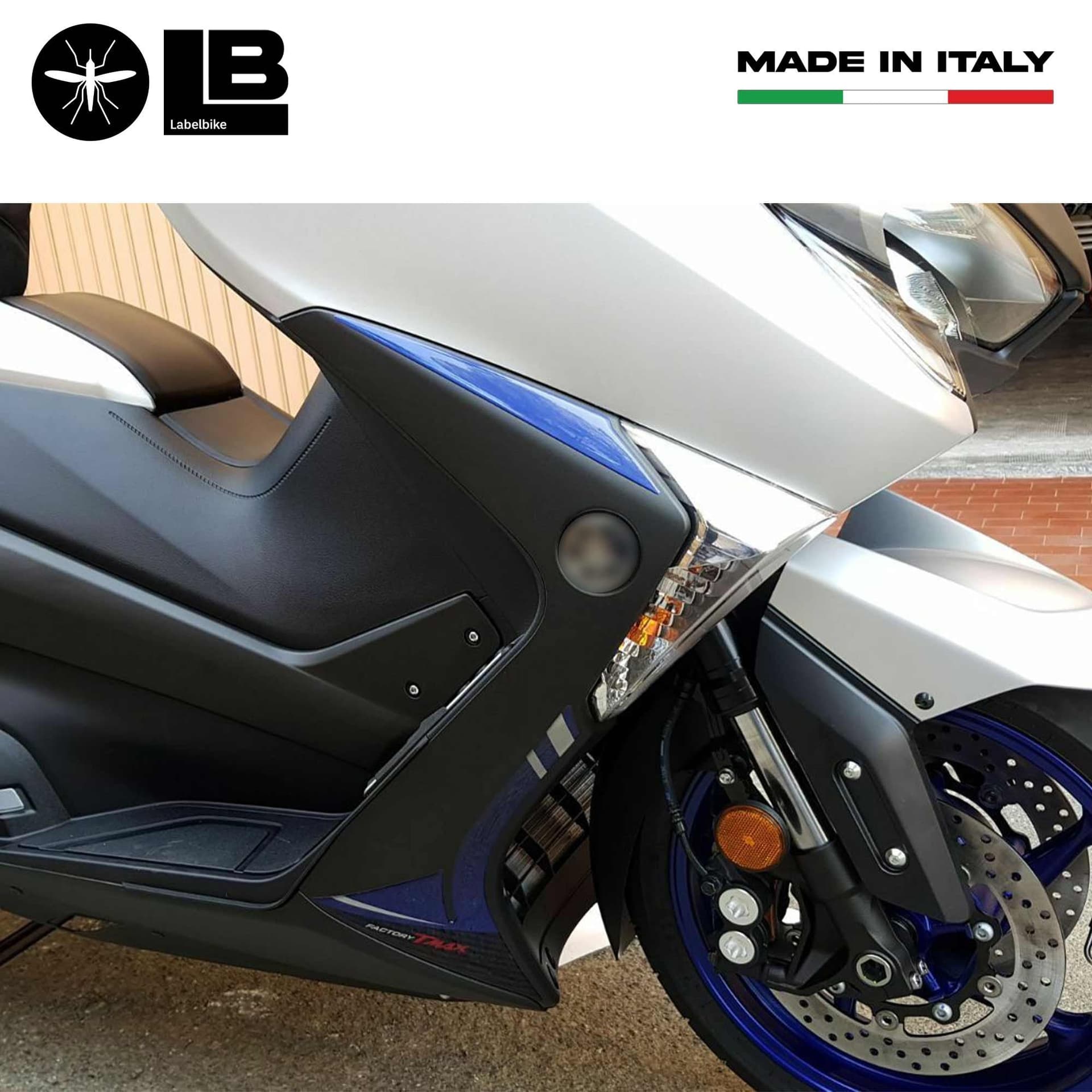 Kit ADESIVI in gel 3D ERGAL compatibili per carena Scooter YAMAHA TMAX 530 2017-2019 in Decalcomanie adesivi e magneti LabelBike - Bibbiano, commercioVirtuoso.it
