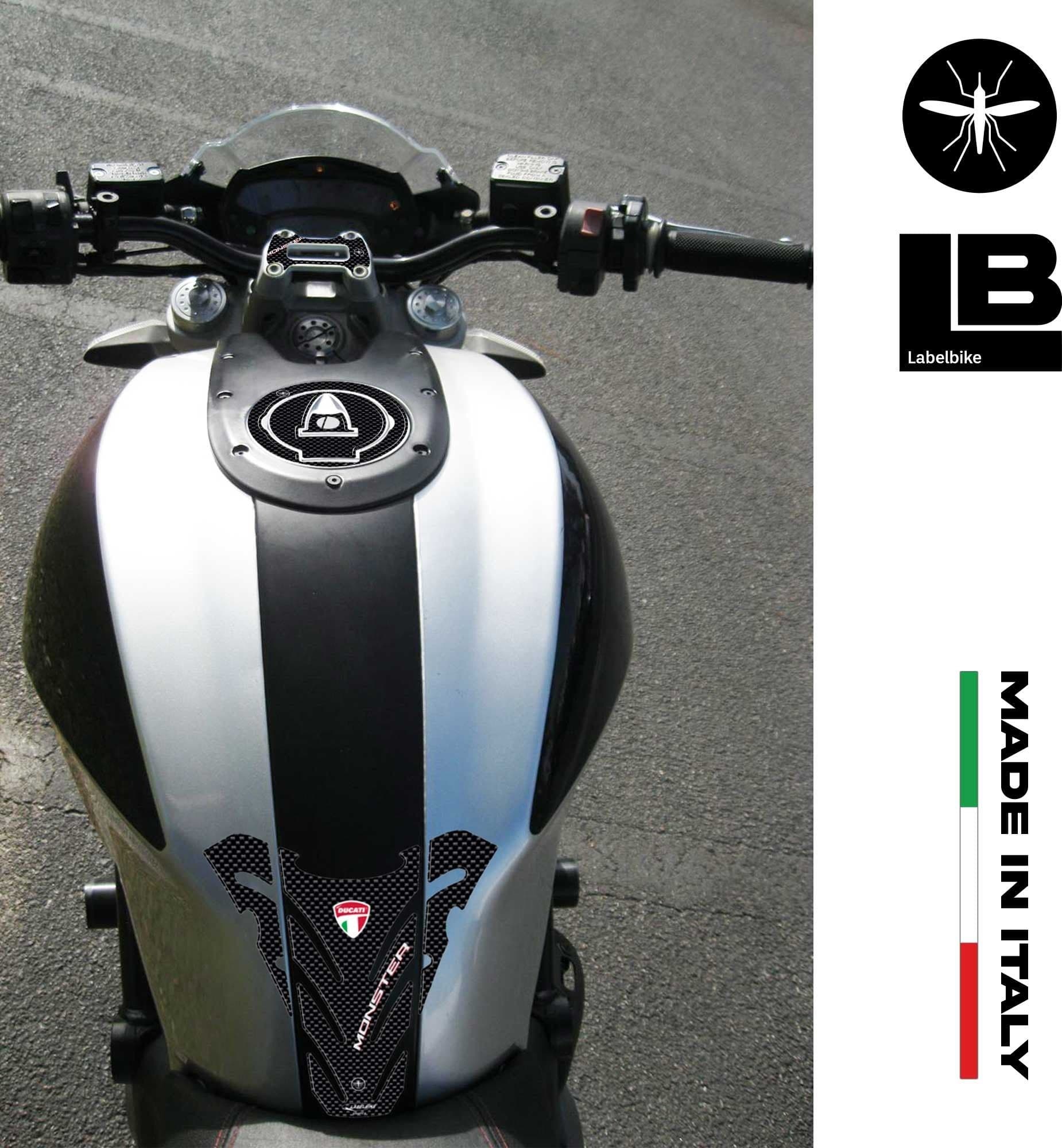 ESCLUSIVO KIT ADESIVI in RESINA 3D compatibili MOTO DUCATI MONSTER 696 796 1096 in Decalcomanie adesivi e magneti LabelBike - Bibbiano, commercioVirtuoso.it