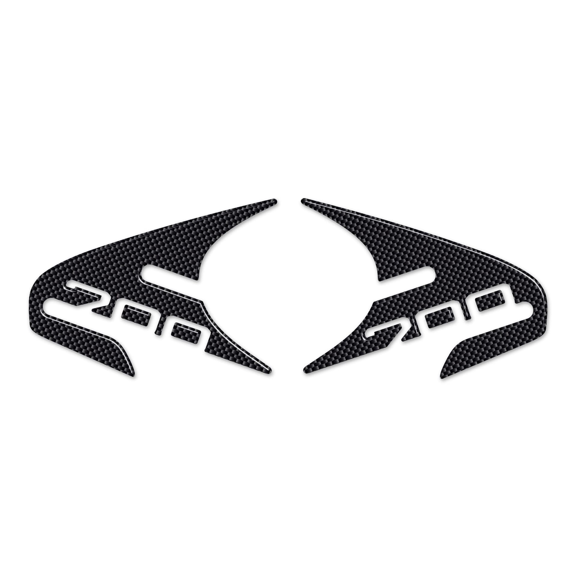 2 ADESIVI 3D RESINA PROTEZIONE SPIGOLI CARENE compatibili per HONDA INTEGRA 700 in Decalcomanie adesivi e magneti LabelBike - Bibbiano, commercioVirtuoso.it