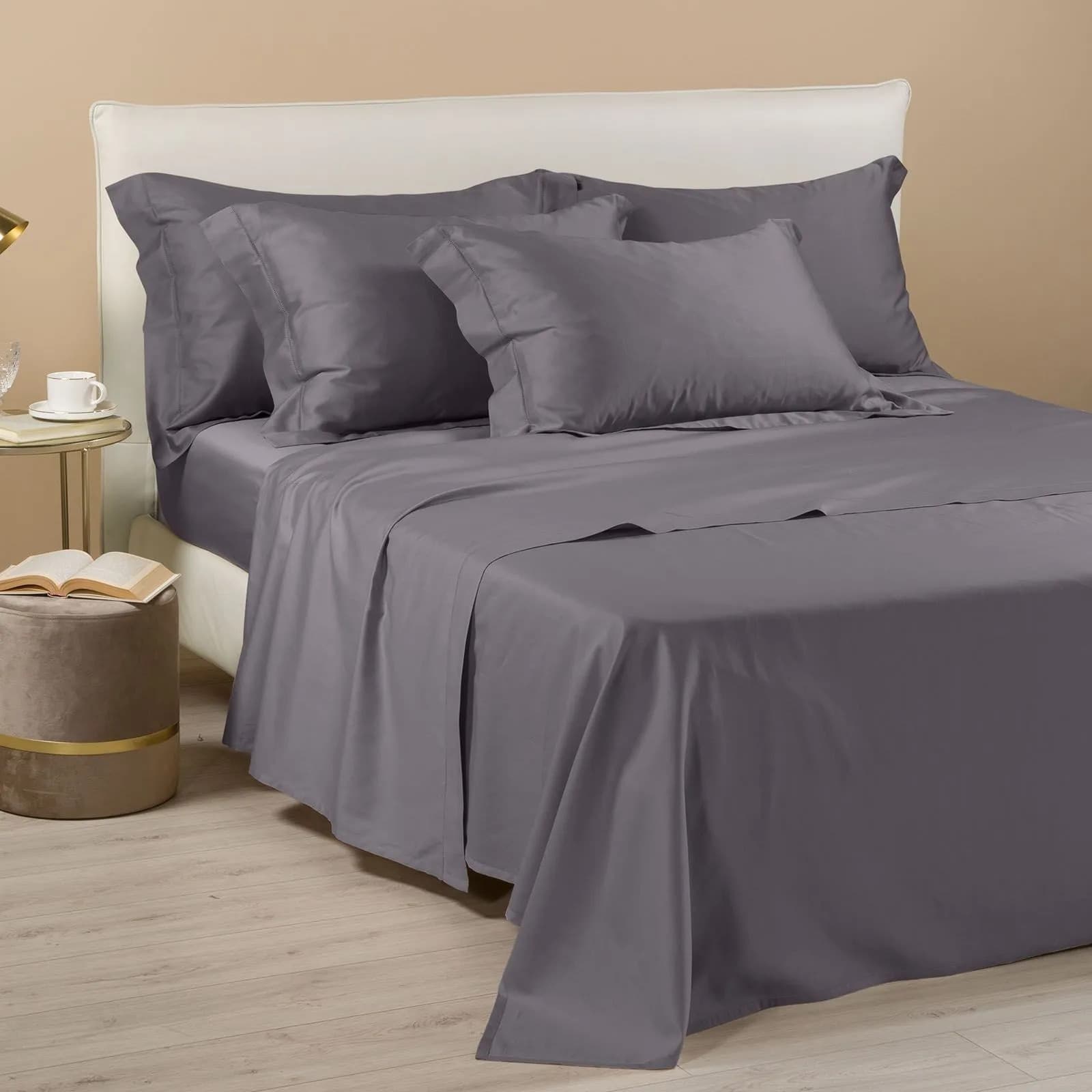 Lenzuola Raso ! Caleffi Tinta Unita in raso di cotone - Eleganza e Comfort per il Tuo Letto in Set di lenzuola e federe Anastasi - Marsala, commercioVirtuoso.it