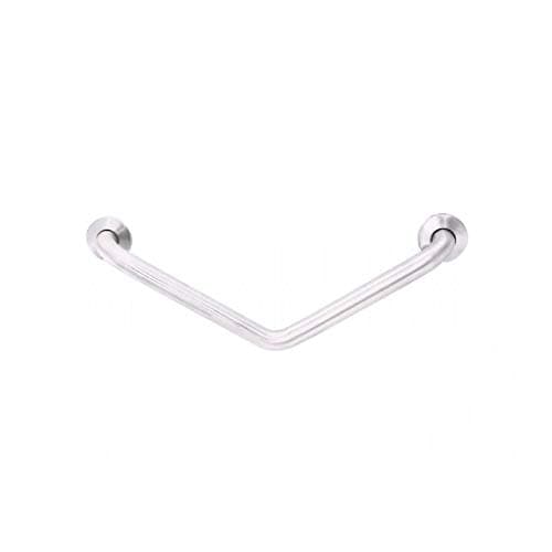 Barra Diagonale Coprimano Bagno Doccia Disabili Inox Bianco Nofer 15068.W in Maniglie BricoGo - Marano di Napoli, commercioVirtuoso.it