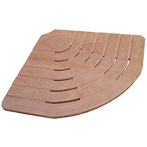 Pedana Piatto Doccia Angolare Antiscivolo 74 Cm Legno Marino Okumè Castel Merlino in Tappetini BricoGo - Marano di Napoli, commercioVirtuoso.it