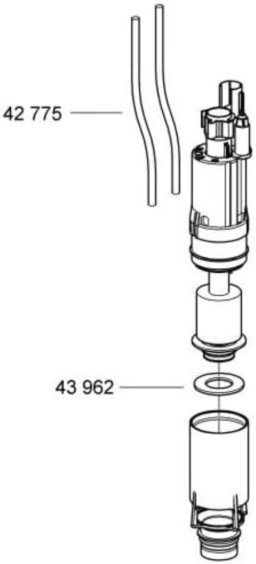 Valvola Di Scarico Dual Flush Grohe 42253 in Serbatoi igienici BricoGo - Marano di Napoli, commercioVirtuoso.it
