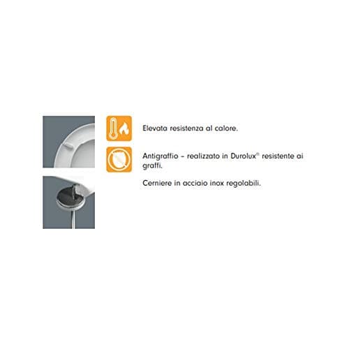 Coprivaso Copriwater Durolux Sedile Pescara 2206St000 Carrara E Matta in Sedili WC BricoGo - Marano di Napoli, commercioVirtuoso.it