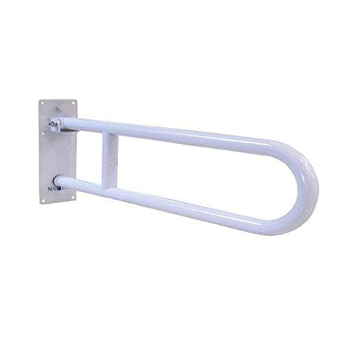 Barra Pieghevole Disabili Maniglione Ribaltabile Acciaio Inox Bianco 80 Cm Nofer in Maniglie BricoGo - Marano di Napoli, commercioVirtuoso.it