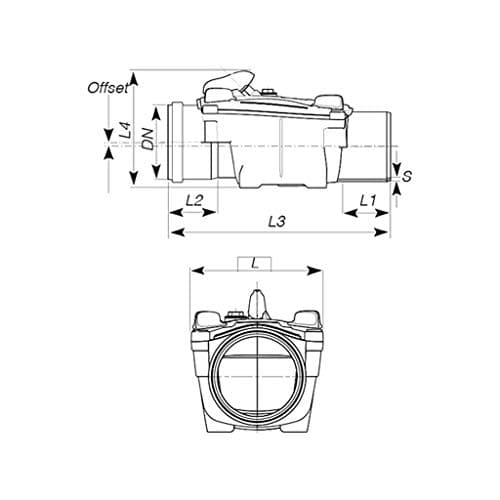 Valvola Antiriflusso Di Non Ritorno Ad Innesto Dm 125 Mm 11R1248 Nicoll Redi in Valvole di ritegno BricoGo - Marano di Napoli, commercioVirtuoso.it