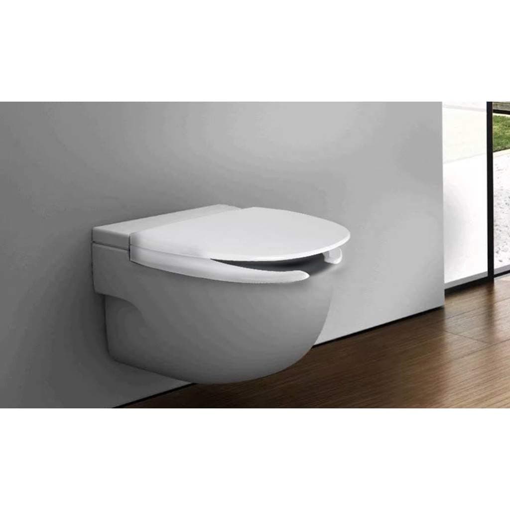 Copriwater Universale Per Disabili Legno Bianco Coprivaso Wc Damast in Sedili WC BricoGo - Marano di Napoli, commercioVirtuoso.it